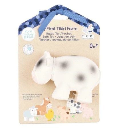 TIKIRI Gryzak Toy Cow Farm in der Verpackung
