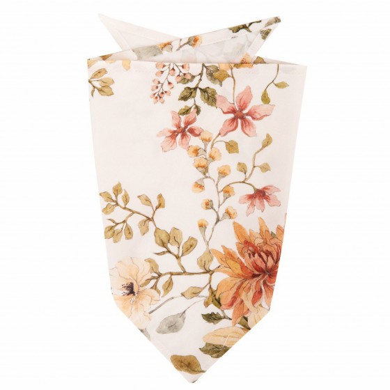 Samiboo - VINTAGE Bloom triangular bamboo scarf or scarf