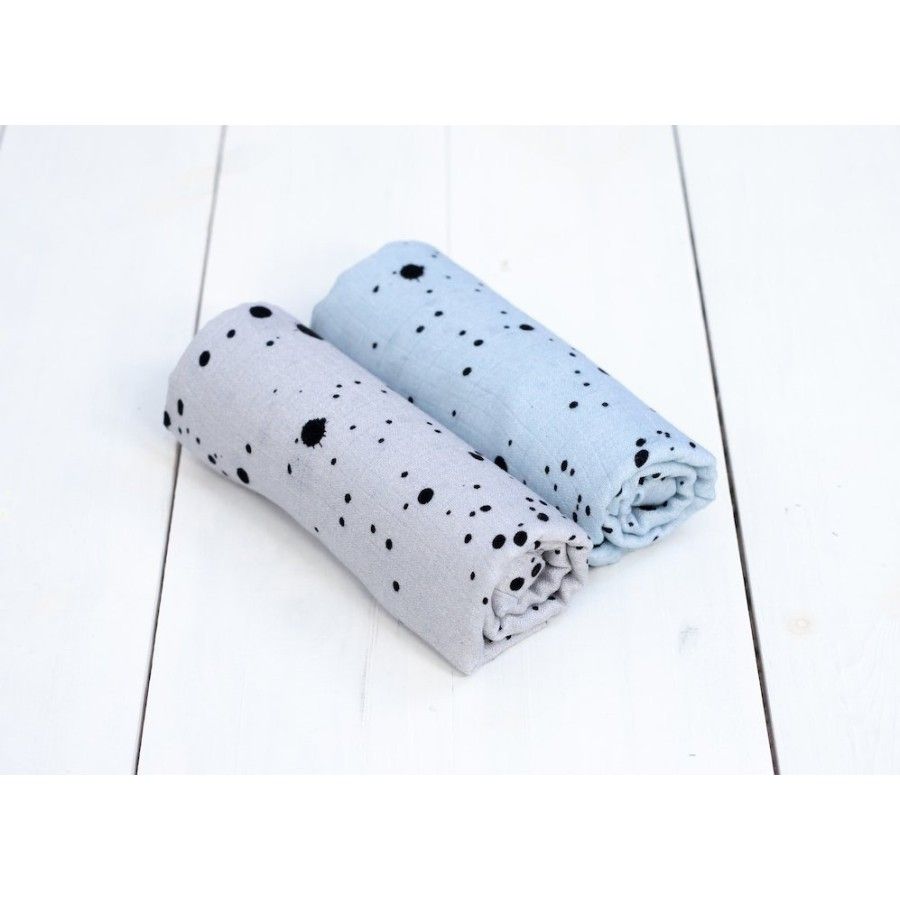 SLEEPEE 2-tlg. Mużynowe Serviette Szara / Blau