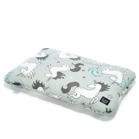 LA MILLOU BY MAJA BOHOSIEWICZ BAMBOO BED PILLOW 40X60CM UNICORN RAINBOW KNIGHT MIĘTA