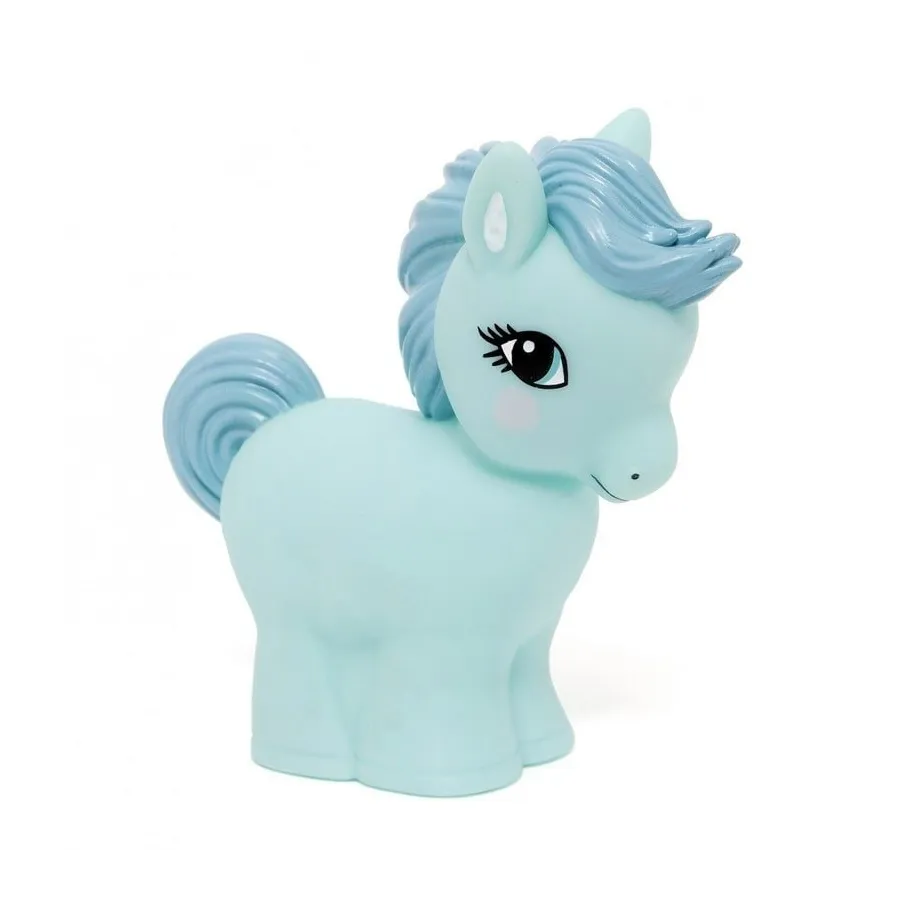 Petit Monkey - Soft pastel LED night light blue pony