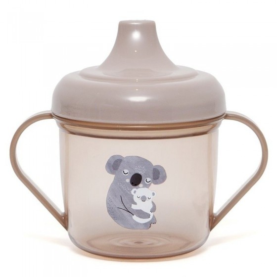 Petit Monkey - Transparent cup with a mouthpiece training Koala