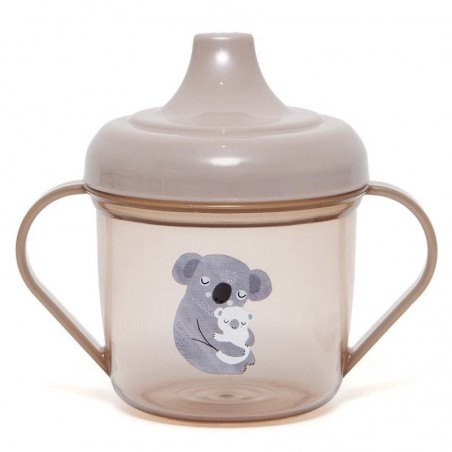 Petit Monkey - Transparent cup with a mouthpiece training Koala