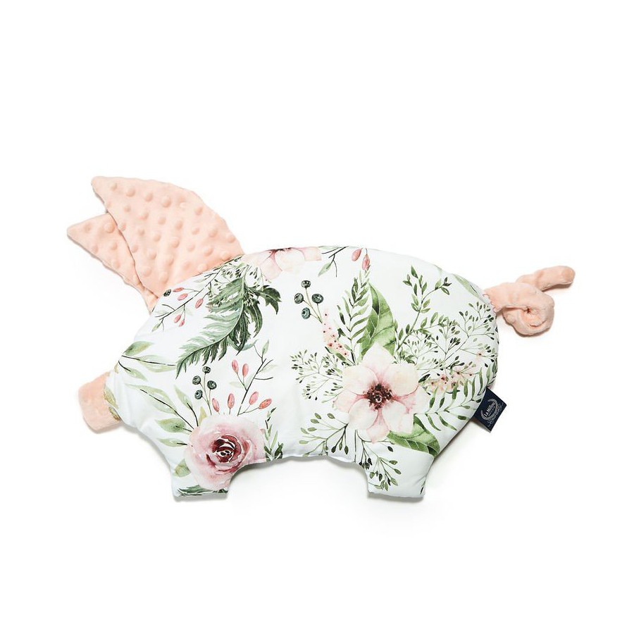 LA Millou pillow SLEEPY WILD PIG POWDER PINK BLOSSOM