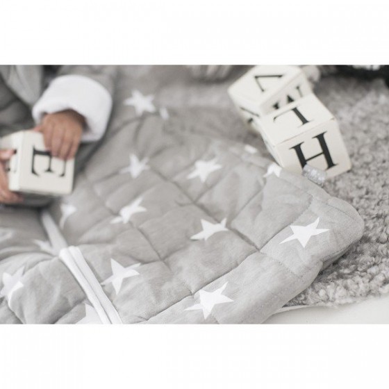 Jollein Sleeping bag to sleep with removable sleeves Gray