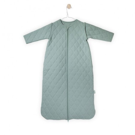Jollein Sleeping bag to sleep with removable sleeves mini waffle Mint 6-18 months