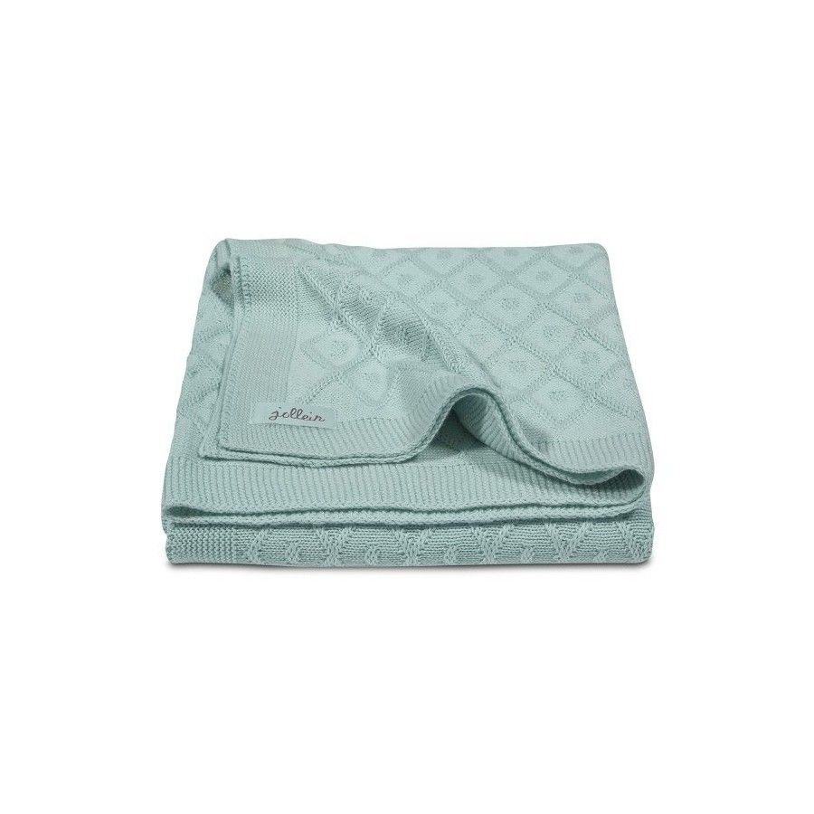 Jollein Szőtt gyémánt Ellenőrizze Boke Green - Mint -