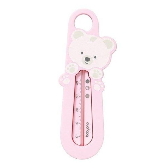 Babyono Termometr do wody - różowy
