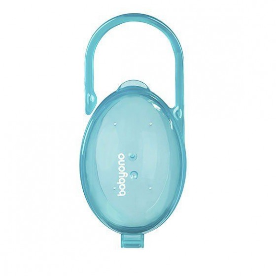 BabyOno container pacifier - turquoise
