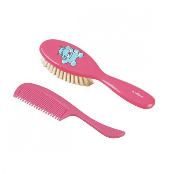 BabyOno brush and comb hair for children and infants. Natural