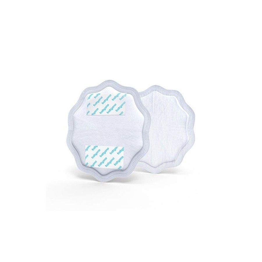 Babyono 白色天然护理乳垫 24 片