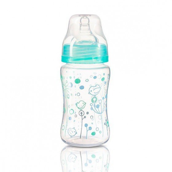 Width-antykolkowa BabyOno Bottle 240ml - Mint