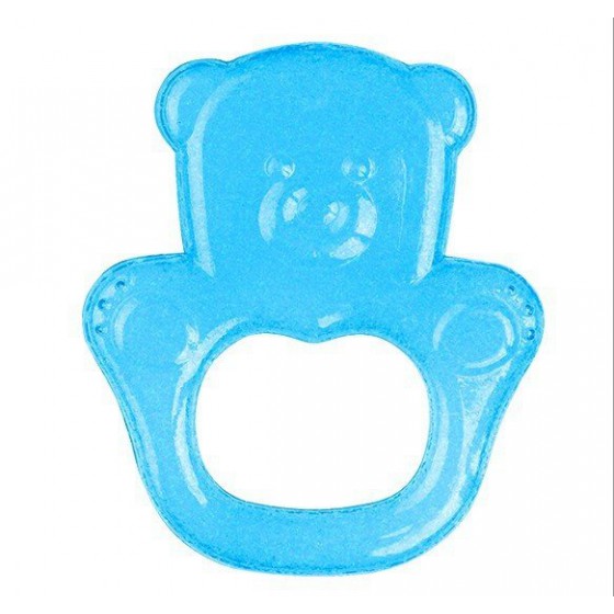 BabyOno Gel teether baby bear - blue