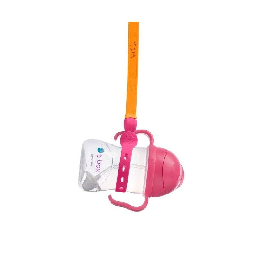 b.box Lanyard for water bottle Strawberry Shake