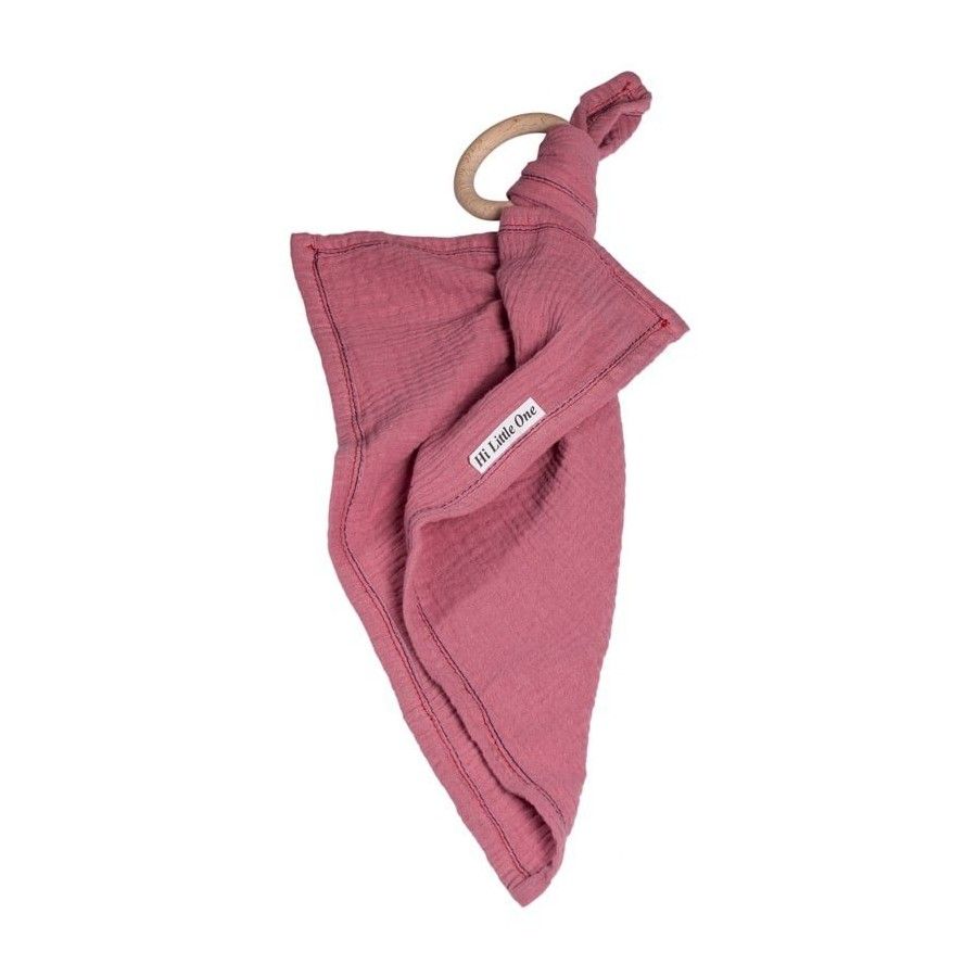 Hi Little One - Cuddle dou dou con morso di cozy muslin with