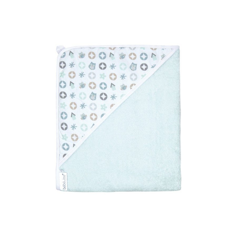 Bebe-Jou towel with cap Mint armyworms