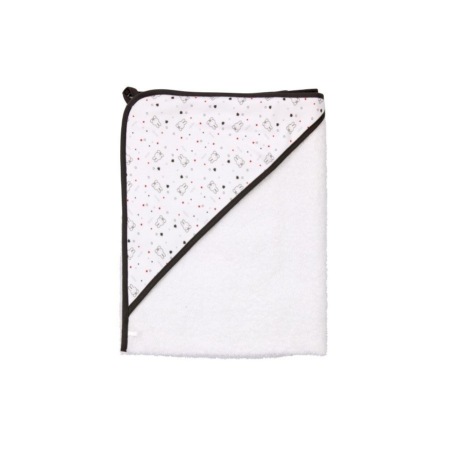 Bebe-Jou soft towel with hood Miffy