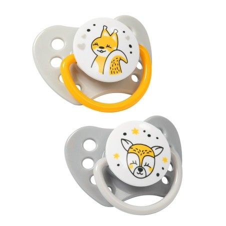 BabyOno teat anatomical silicon 2p 3-6m NATURAL NURSING