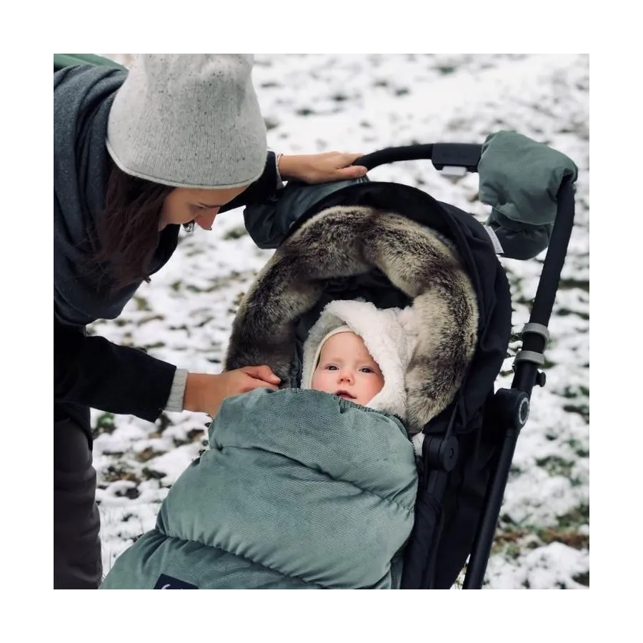 LA Millou ASPEN WINTERPROOF stroller BAG UNI FOREST KHAKI