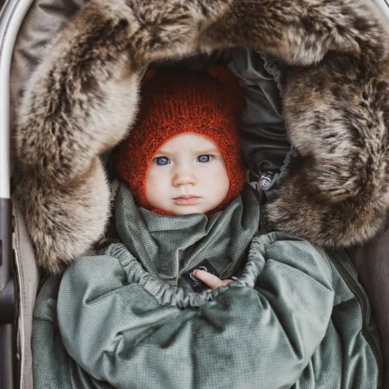 LA Millou ASPEN WINTERPROOF stroller BAG UNI FOREST KHAKI