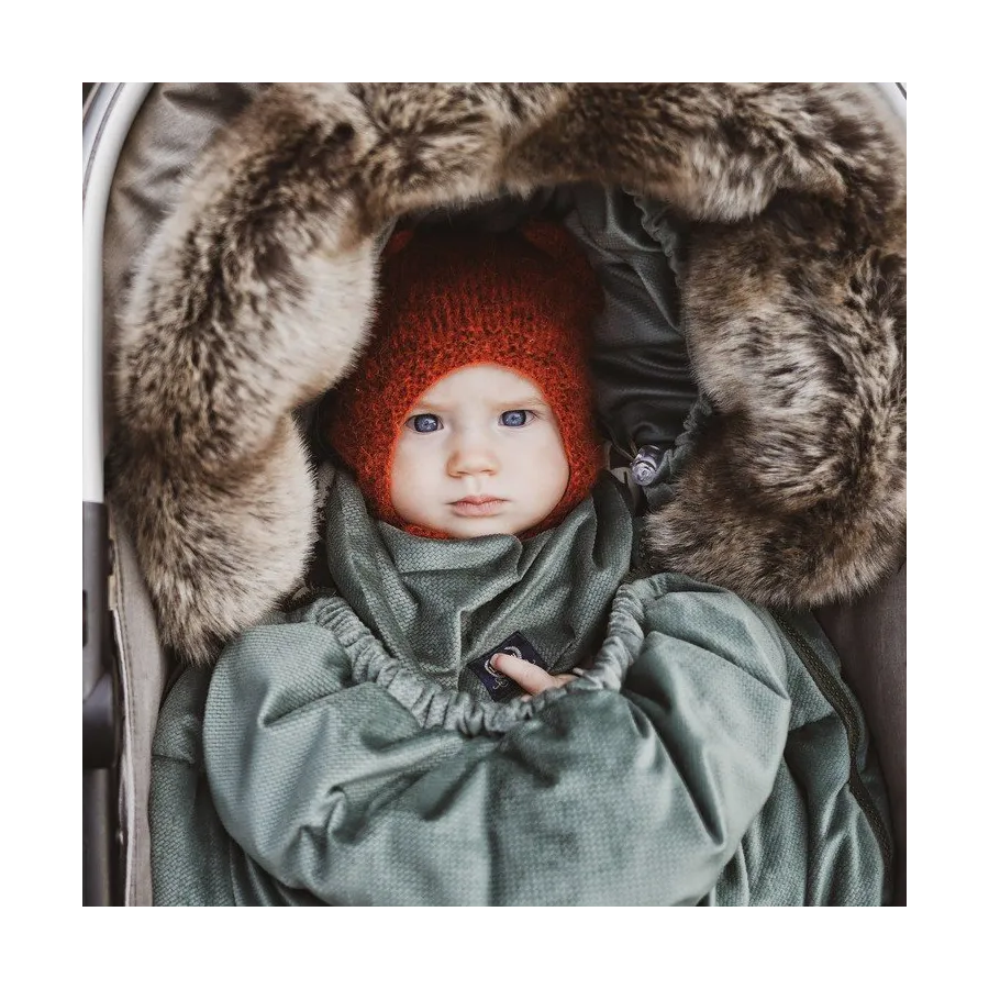 LA Millou ASPEN WINTERPROOF stroller BAG UNI FOREST KHAKI