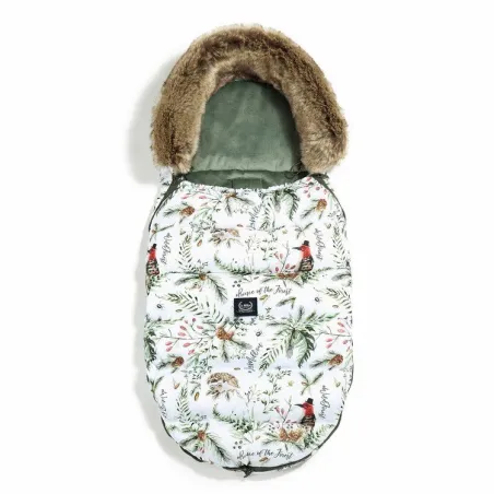 La Millou ASPEN WINTERPROOF STROLLER BAG UNI - FOREST & KHAKI