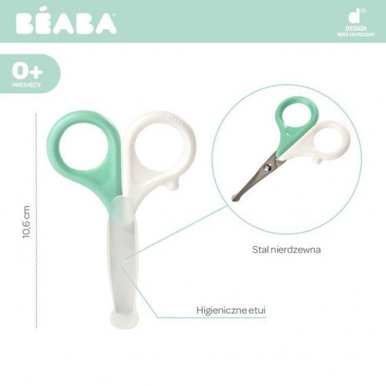 Beaba Scissors nail in case of aqua