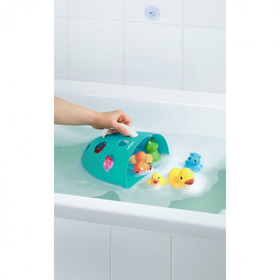 BabyOno container bath toys - blue