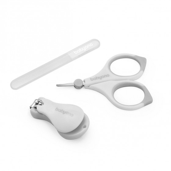 BabyOno set nail care for children and babies GRAY