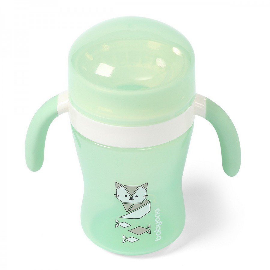 BabyOno non-spill cup 360 ° - Green