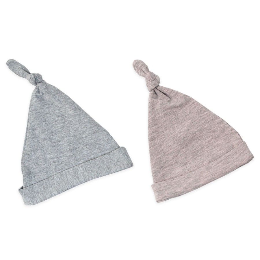 GORRO DE ENANO SLEEPEE 2-PACK GRIS CLARO/TALLA 0-2 MESES
