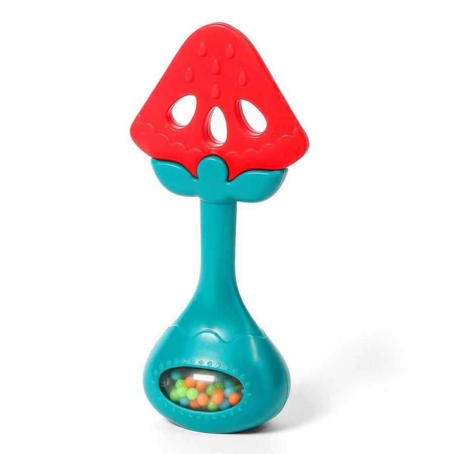 Babyono Edukacyjny gryzak z grzechotką TASTY WATERMELON