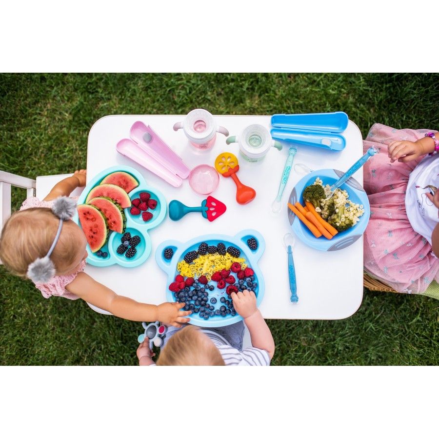 Babyono Edukacyjny gryzak z grzechotką TASTY WATERMELON