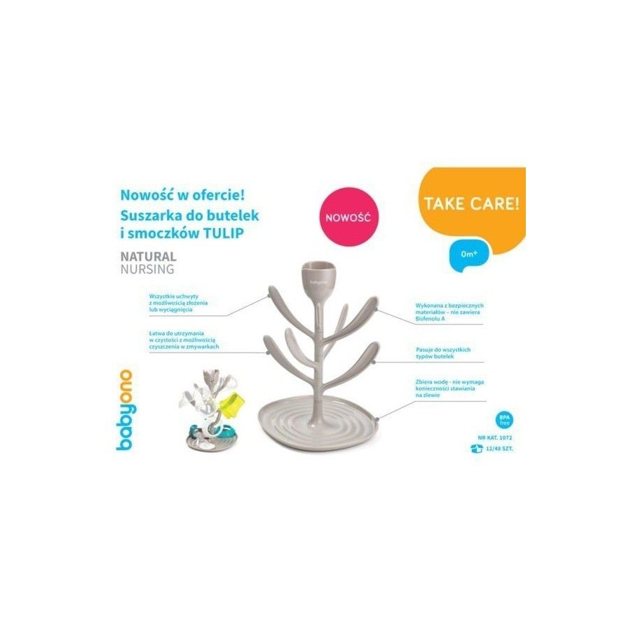 Babyono univerzális üveg szárító és tulipán