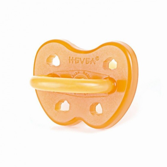 HEVEA ANATOMICAL PACIFIER rubber calming 3-36M CARS