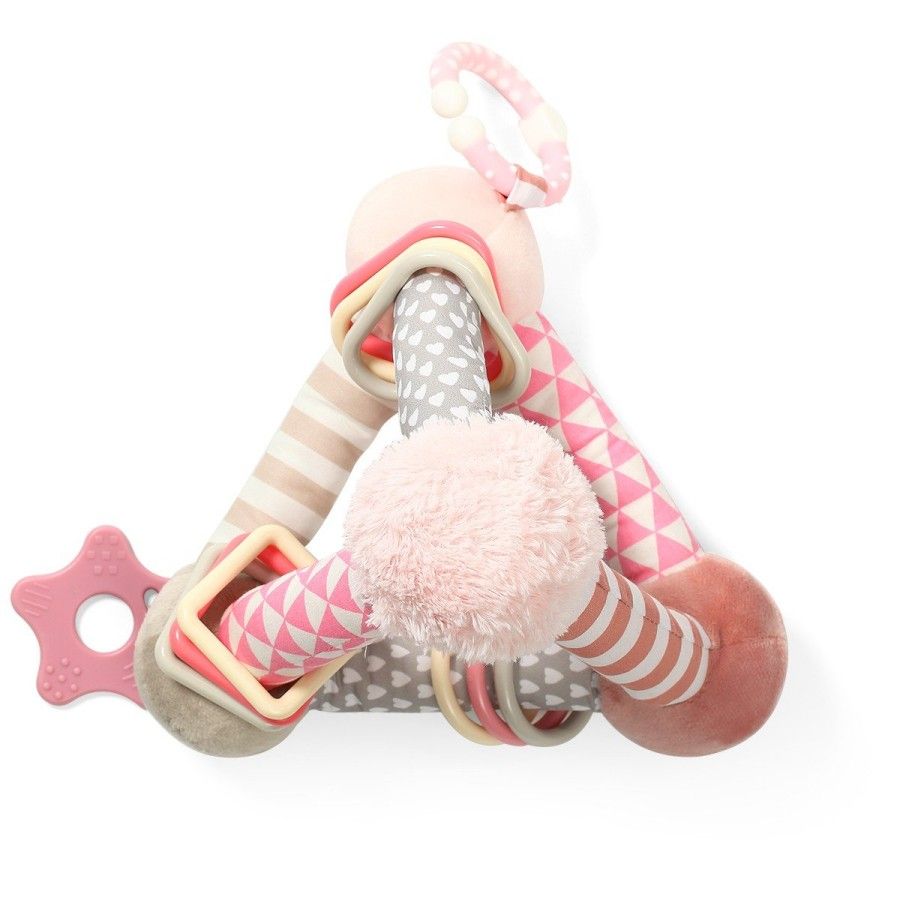 Babyono 粉色金字塔益智玩具