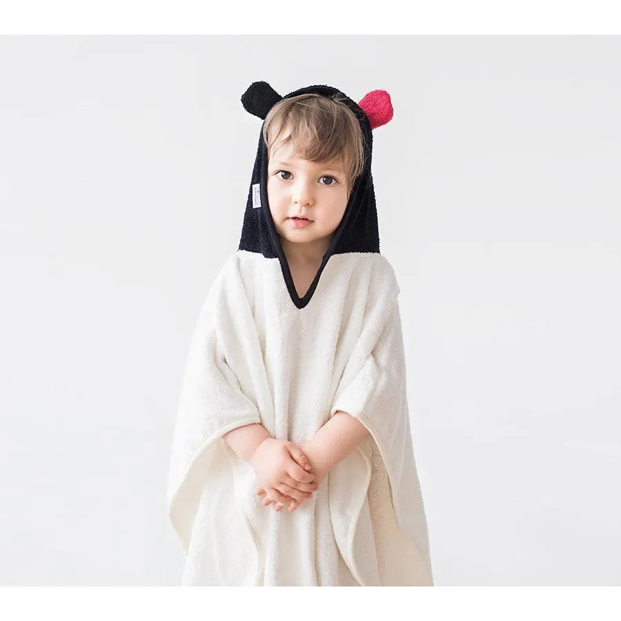 LULLALOVE Poncho SWIMMING MRB 100% terry BAMBOO