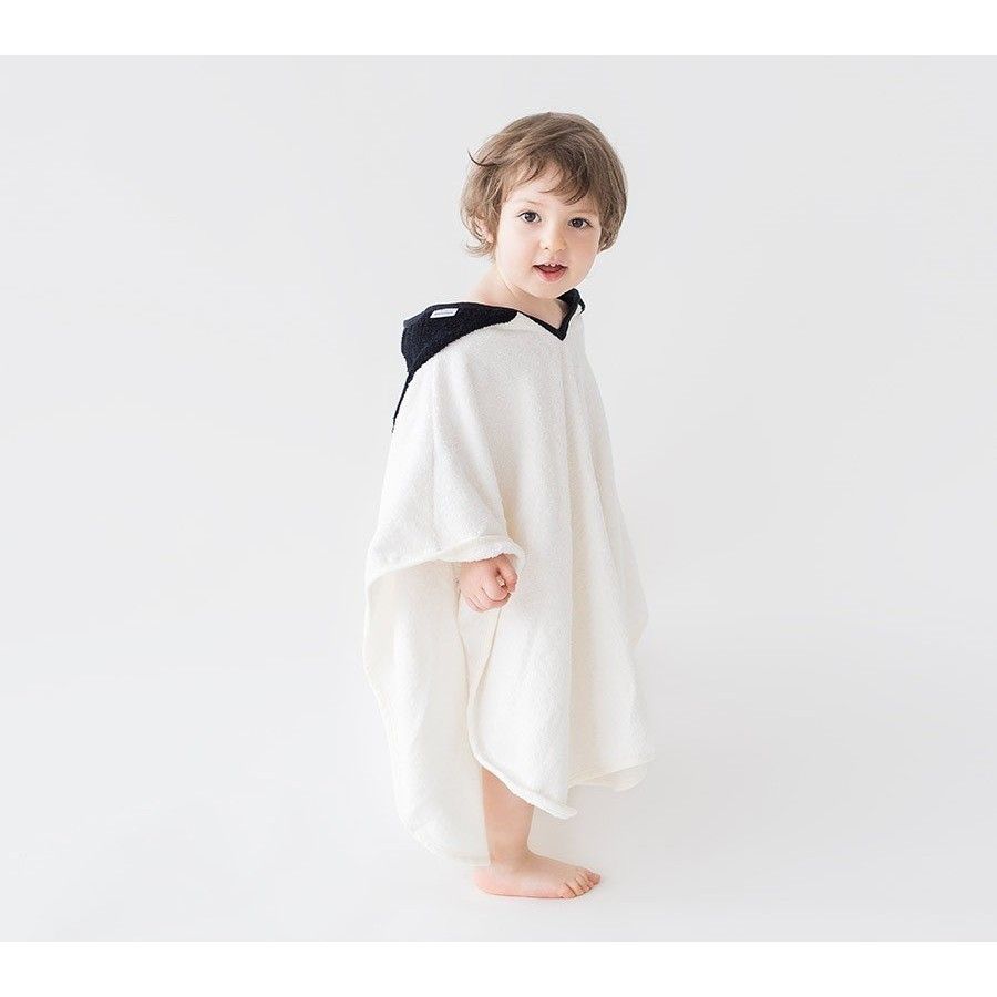 LULLALOVE PONCHO DE BAIN MRB 100% ÉPONGE DE BAMBOU