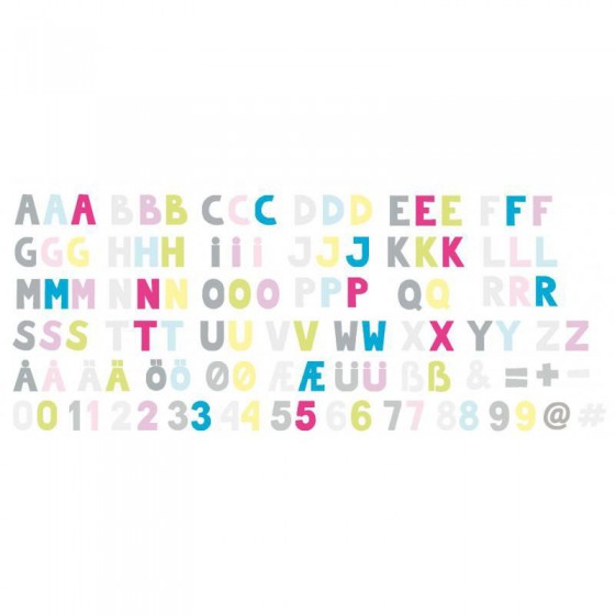 Jabadabado Magnetic alphabet puzzle