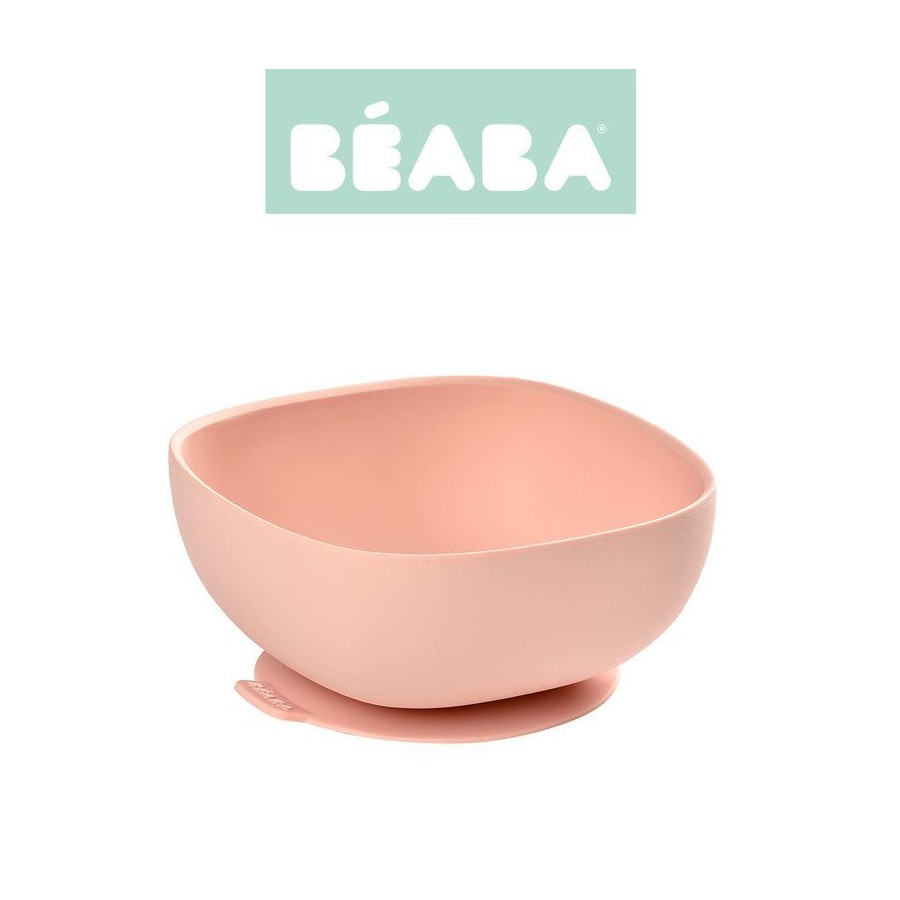 Beaba silicone suction cup with pink