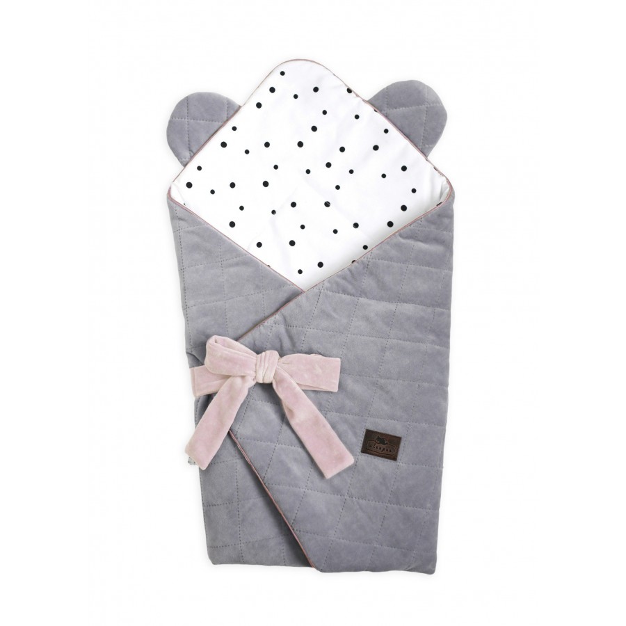 SLEEPEE ROŻEK NIEMOWLĘCY ROYAL BABY GREY&PINK