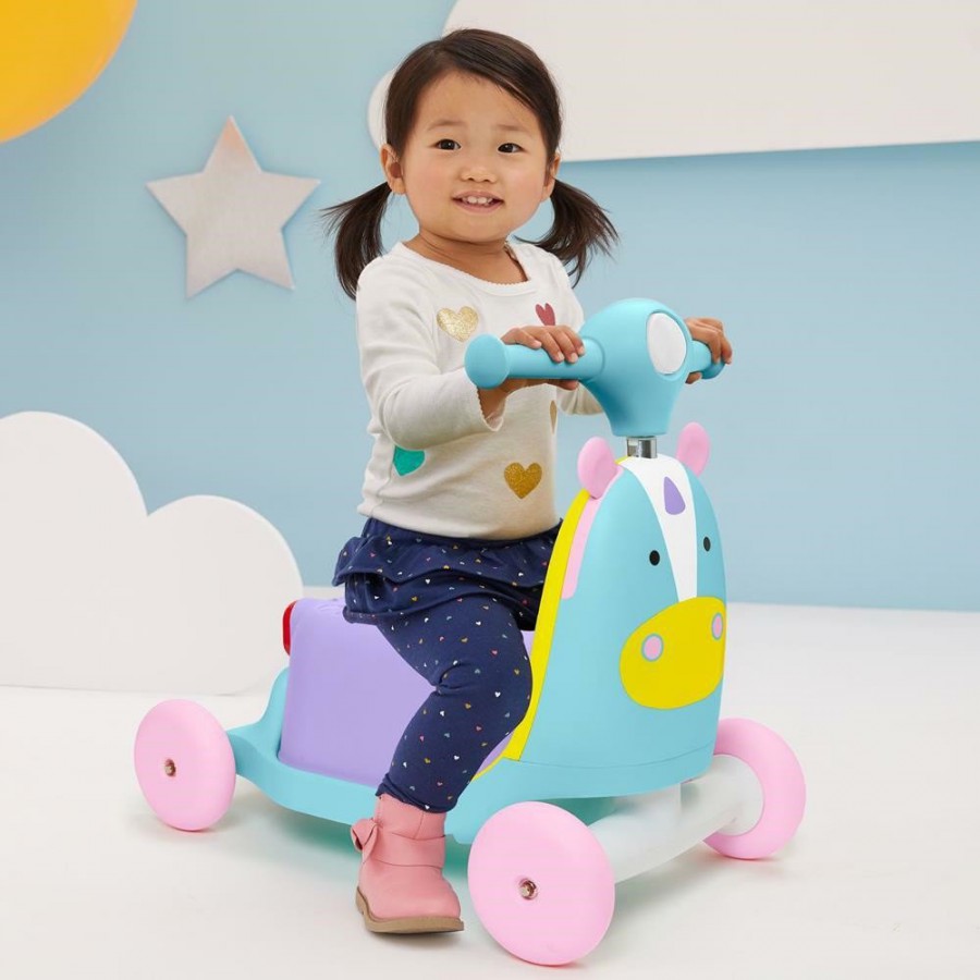 Skip Hop Ride On Scooter 3-in-1 Zoo Unicorn