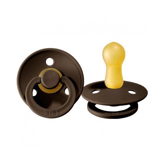 BIBS CHOCOLATE S Pacifier Soothing Hevea rubber