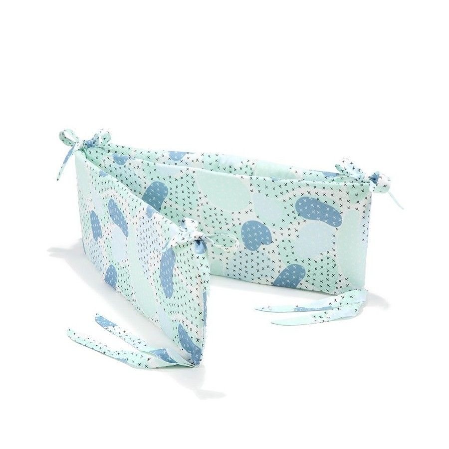 LA MILLOU COTTON BED PROTECTOR - RACCON SPOTS