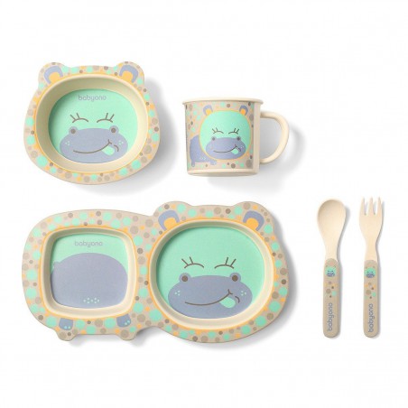 BabyOno Dishes for children HIPHIP Bamboo BAMBOO