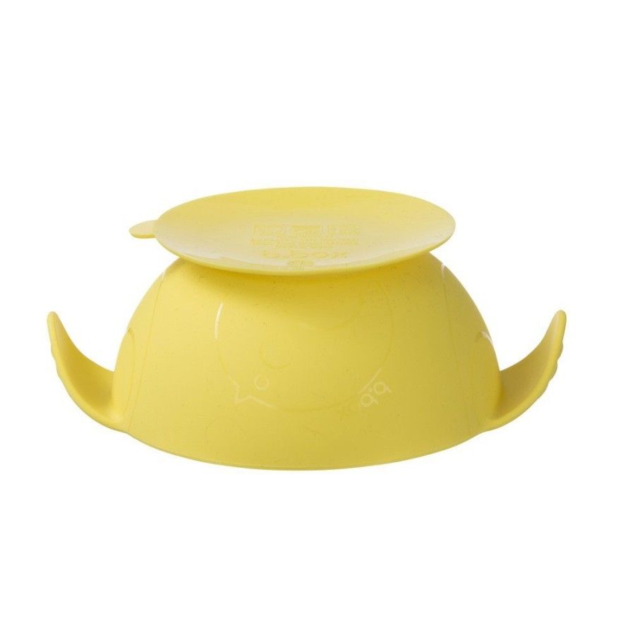 B.BOX UN BOL EN SILICONE AVEC UNE CUILLÈRE À SOUPE DE CITRON