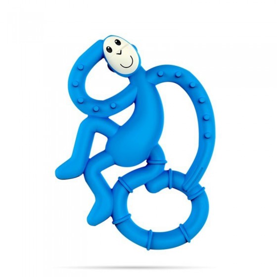 Matchstick Mini Monkey Blue Massage-Beißring