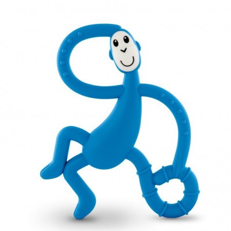 Matchstick Monkey Dancing Blue Terapeutyczny Gryzak Masujacy ze Szczoteczka