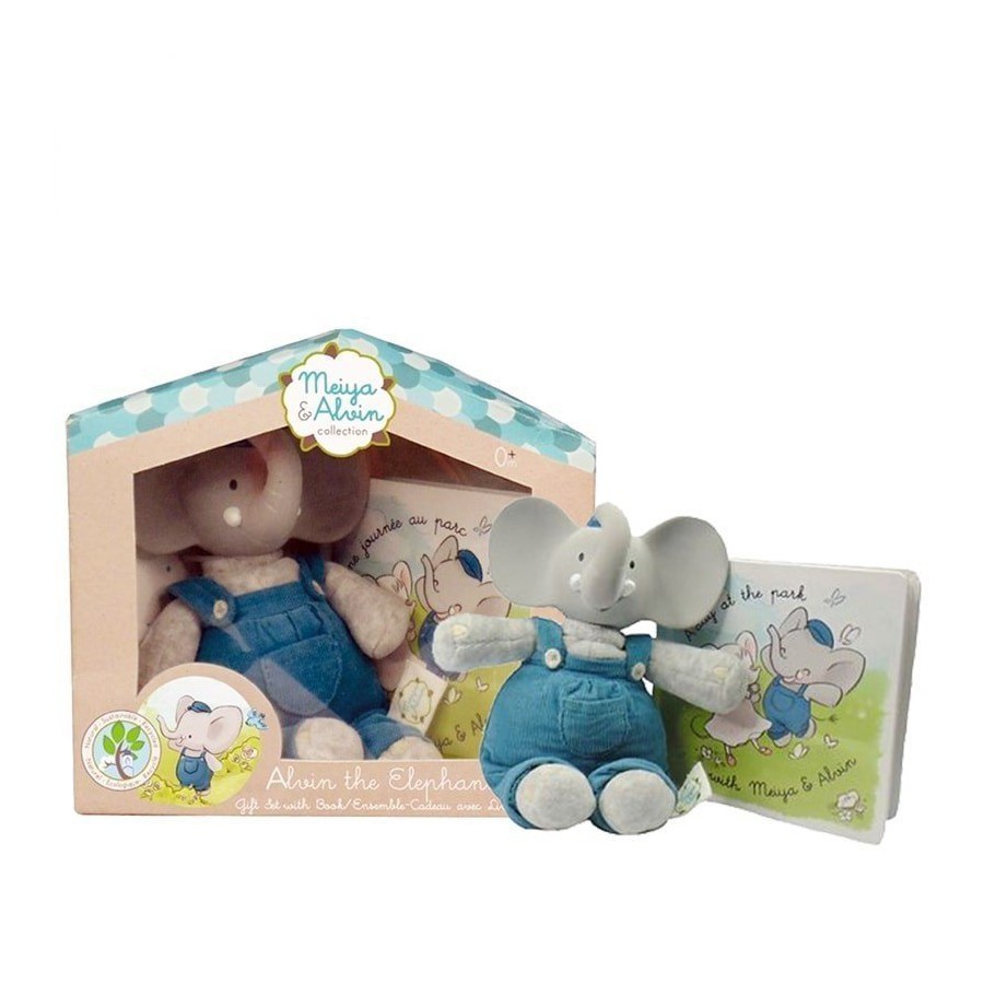 Meiya & Alvin - Alvin Elephant Mini Deluxe Teether Gift Set