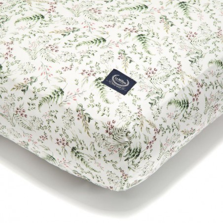 La Millou BED SHEET GOOD NIGHT 60 x 120 cm - WILD BLOSSOM FOREST